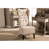 BH-A32386-Beige-AC armchairs, 21.25L x 23W x 47.25H, Beige